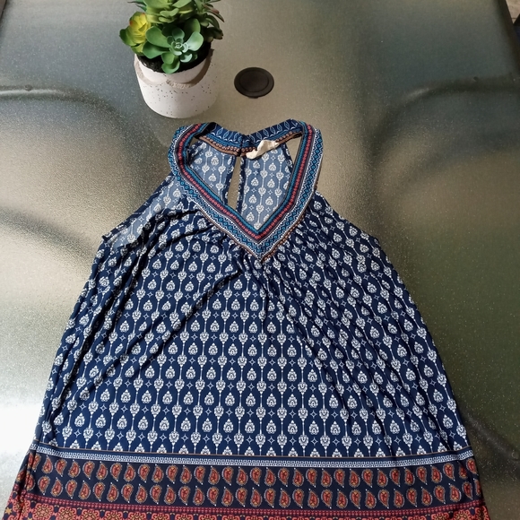 Bohemian style  blouse. - Picture 3 of 8